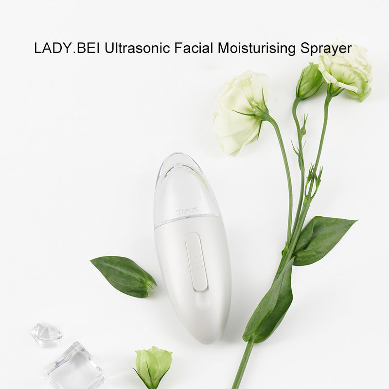 Xiaomi Lady Bei Sonic Moisturizing Machine - Violet & Rose Gold - Wistech Singapore