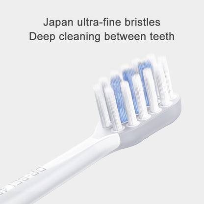 Xiaomi DR·BEI 4D Ultrasonic Electric Toothbrush Replacement Head for S7 Oral Care Teeth Cleaning Brush Head 2pcs - Wistech Singapore