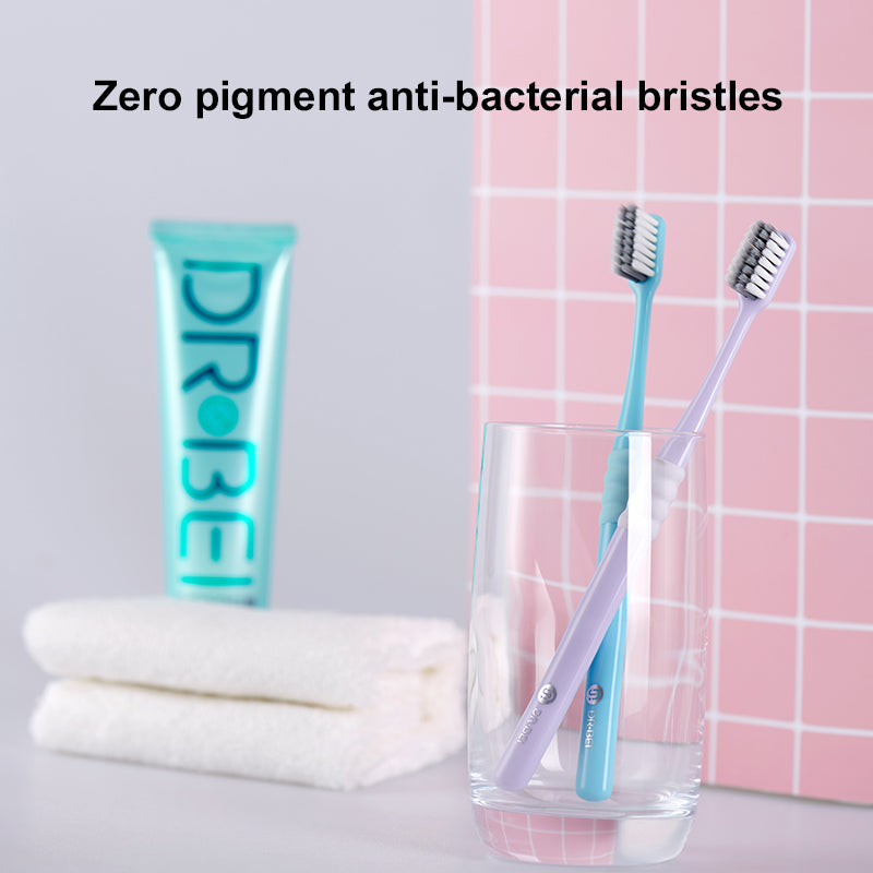 Xiaomi Dr.Bei Bass Toothbrush (Comfort), Travel Package, 4pcs - Wistech Singapore