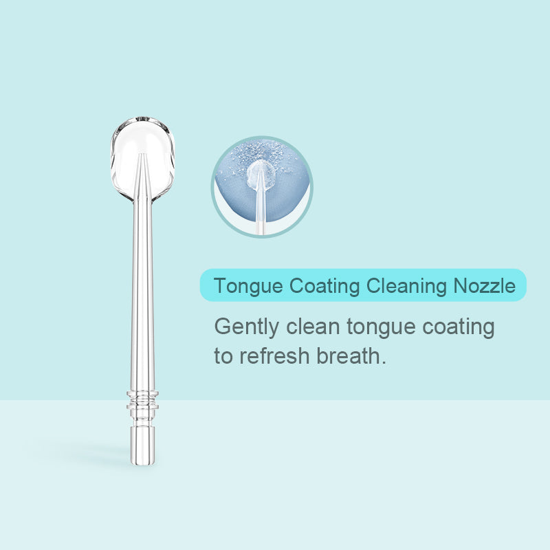 Xiaomi DR.BEI Oral Irrigator Cleaning Replacement 4 kinds for F3 GF3 Dental Punch Nozzles 2 pcs Included Deep Cleaning - Wistech Singapore