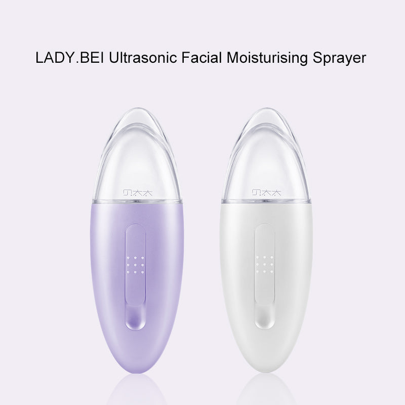 Xiaomi Lady Bei Sonic Moisturizing Machine - Violet & Rose Gold - Wistech Singapore