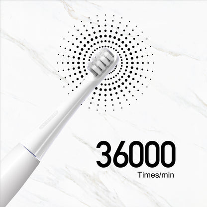 Xiaomi DR.BEI White GY1 Sonic Rechargeable Electric Toothbrush With 2 Brush Heads Adult Soft Bristle Whitening Tooth Bru - Wistech Singapore