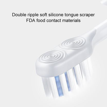 Xiaomi DR·BEI 4D Ultrasonic Electric Toothbrush Replacement Head for S7 Oral Care Teeth Cleaning Brush Head 2pcs - Wistech Singapore