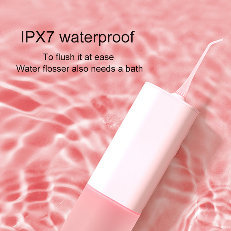 Xiaomi DR·BEI Cordless Oral Irrigator Dental Portable Water Jet Flosser USB Rechargeable IPX7 Irrigator for Cleaning - Wistech Singapore