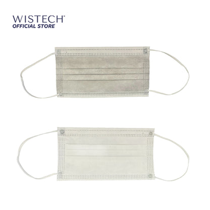 Wistech 3-Ply Surgical Face Mask UVMASK™️  (Grey) - Wistech Singapore