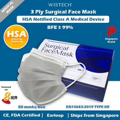    surgical grey mask