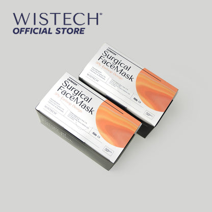 Wistech 3-Ply Surgical Face Mask UVMASK™️  (Purple) - Wistech Singapore